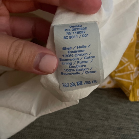 🌻Anthropologie Boden Nancy  sunflower dress,  (fit and flare) 6, white/ yellow. - Picture 5 of 6